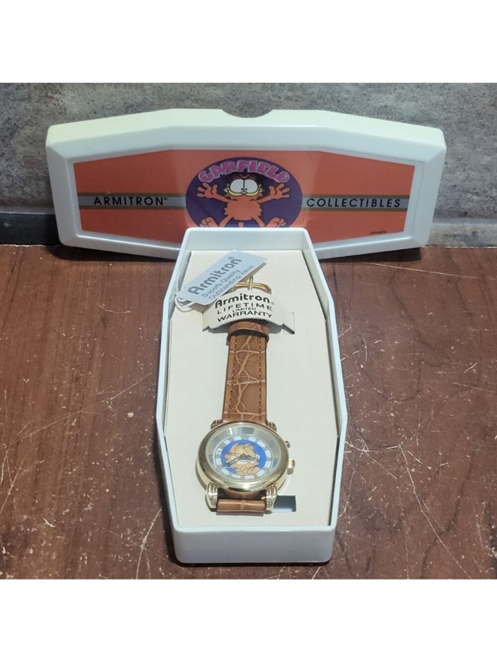 Vintage Armitron Garfield Musical Quartz Wristwatch New Old Stock - Picture 3 of 11